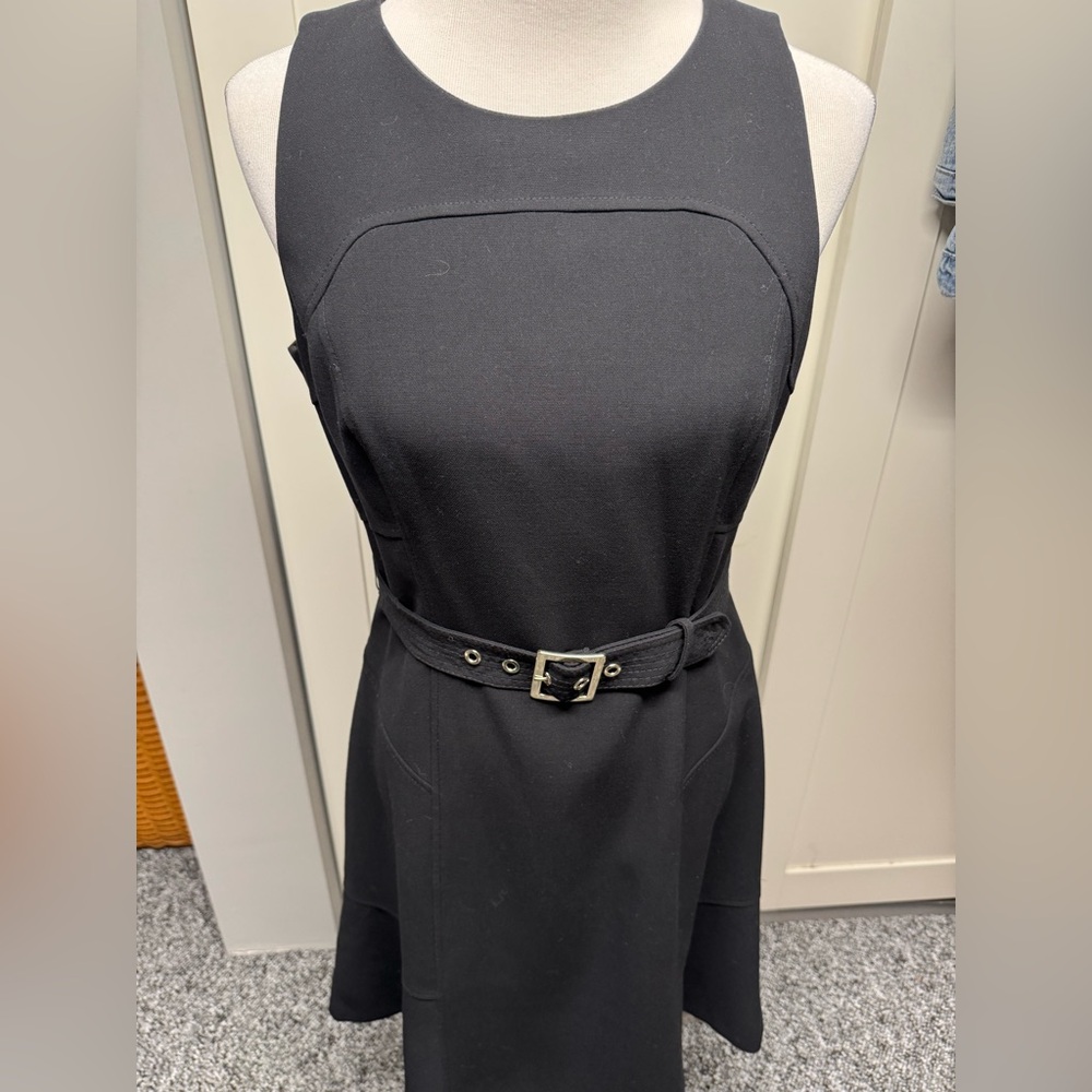 Black Belted Dress by White House Black Market
